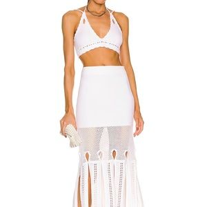 ALEXIS Kiara knit midi skirt